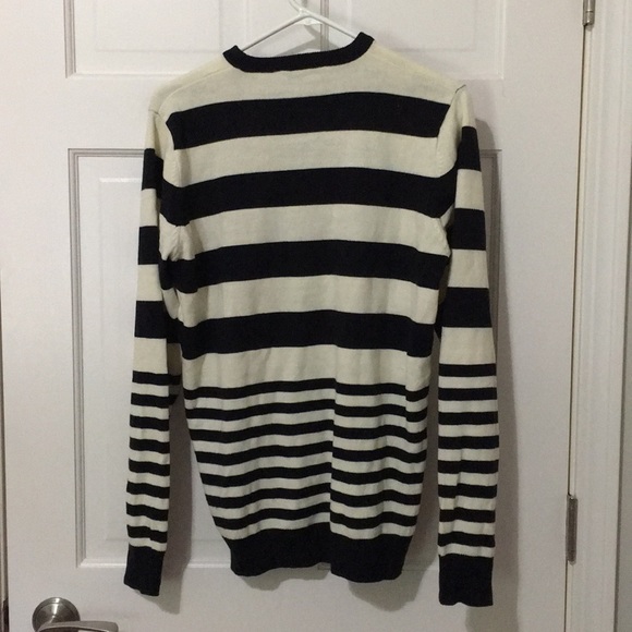 Cedar Wood State blue and white striped sweater - Picture 2 of 3